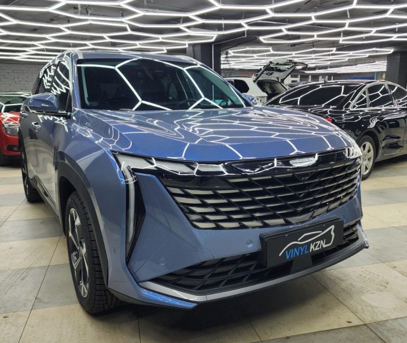 Geely Atlas — комплексное бронирование кузова и тонировка стекол