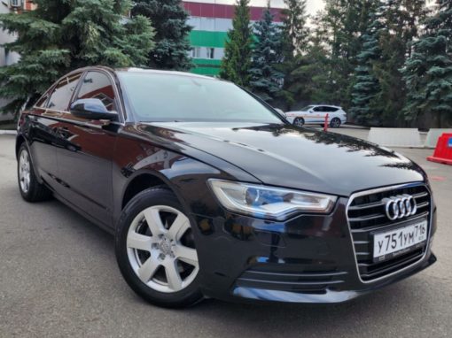 Полировка всего кузова автомобиля Audi A6 с нанесением керамики в два слоя
