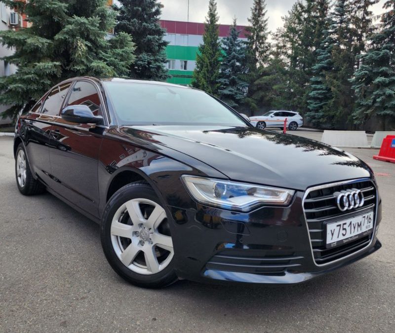 Полировка всего кузова автомобиля Audi A6 с нанесением керамики в два слоя
