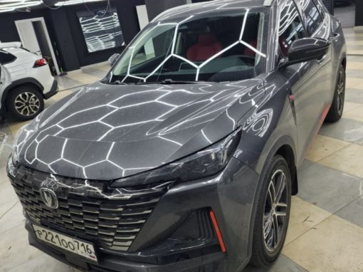 Changan UNI-S — установили комплект омывателей на переднюю и заднюю камеру