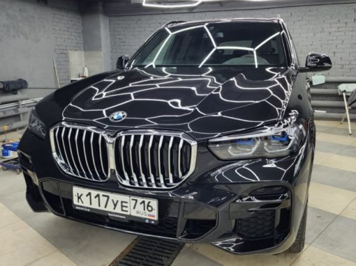 BMW X5 G05 — комплексное бронирование кузова пленкой