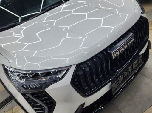 Бронирование кузова автомобиля Haval Jolion полиуретановой пленкой