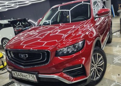Geely Atlas — комплексное бронирование кузова полиуретановой пленкой