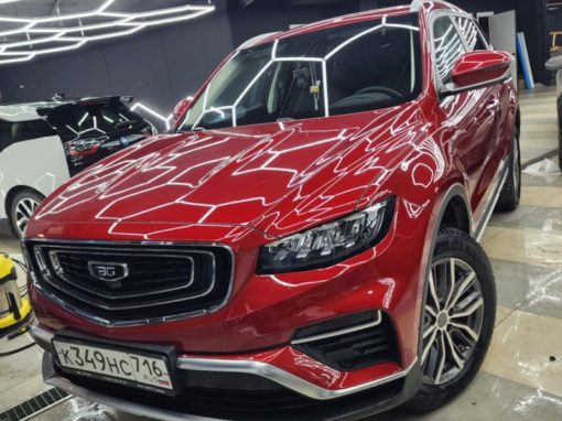 Geely Atlas — комплексное бронирование кузова полиуретановой пленкой