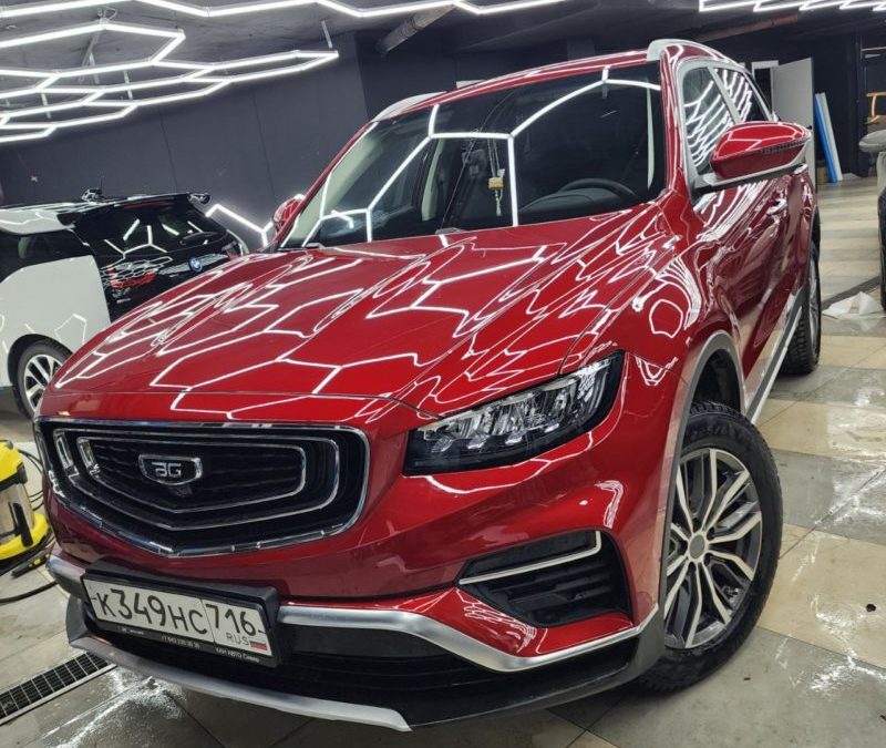 Geely Atlas — комплексное бронирование кузова полиуретановой пленкой