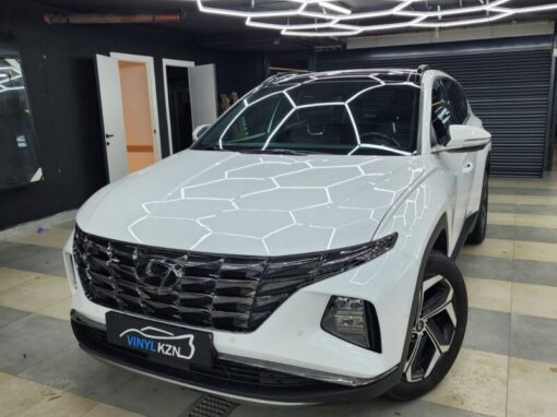 Hyundai Tucson — комплексное бронирование кузова полиуретановой пленкой