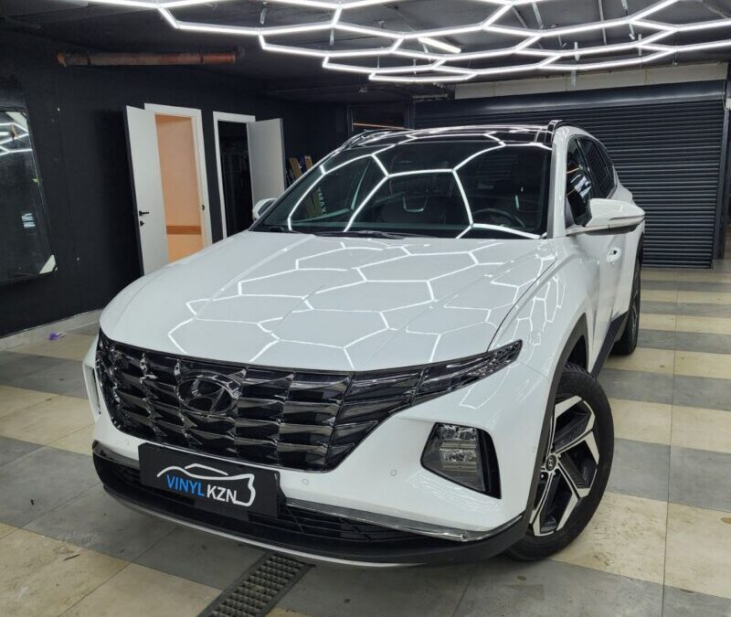 Hyundai Tucson — комплексное бронирование кузова полиуретановой пленкой