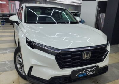 Honda CR-V — забронировали 4 двери прозрачной полиуретановой плёнкой