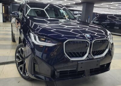BMW X3 — бронирование полиуретановой пленкой, тонировка стекол, установка регистратора