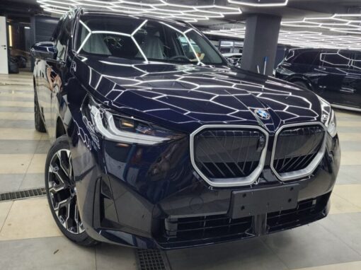 BMW X3 — бронирование полиуретановой пленкой, тонировка стекол, установка регистратора