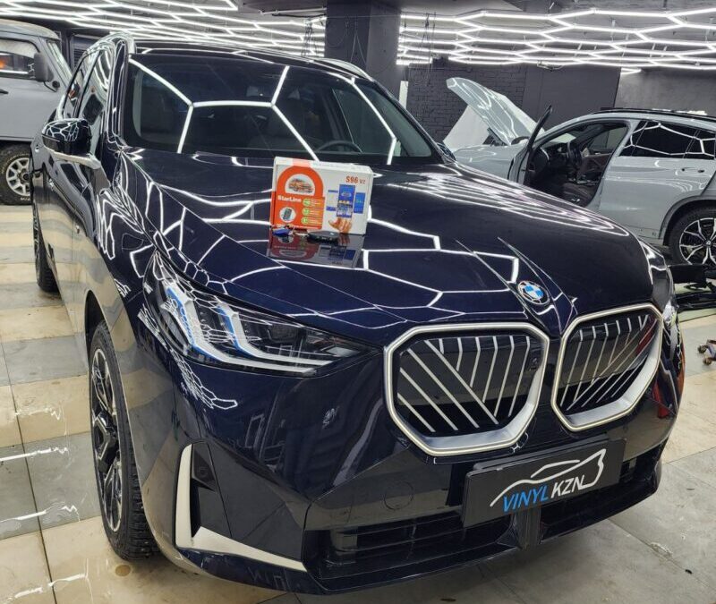 BMW X3 — шумоизоляция и установка доводчиков, установили StarLine S96 GSM