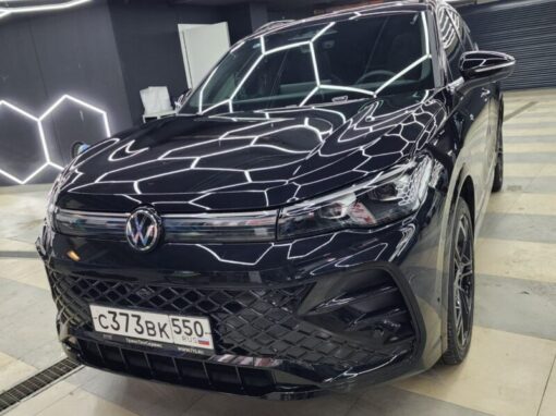 Volkswagen Tiguan — комплексное бронирование кузова полиуретановой пленкой