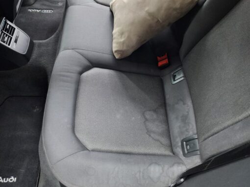 Комплексная химчистка всего салона автомобиля Audi A3