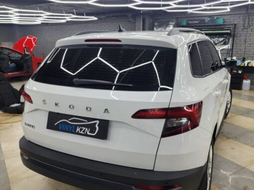 Skoda Karoq — установили электропривод крышки багажника