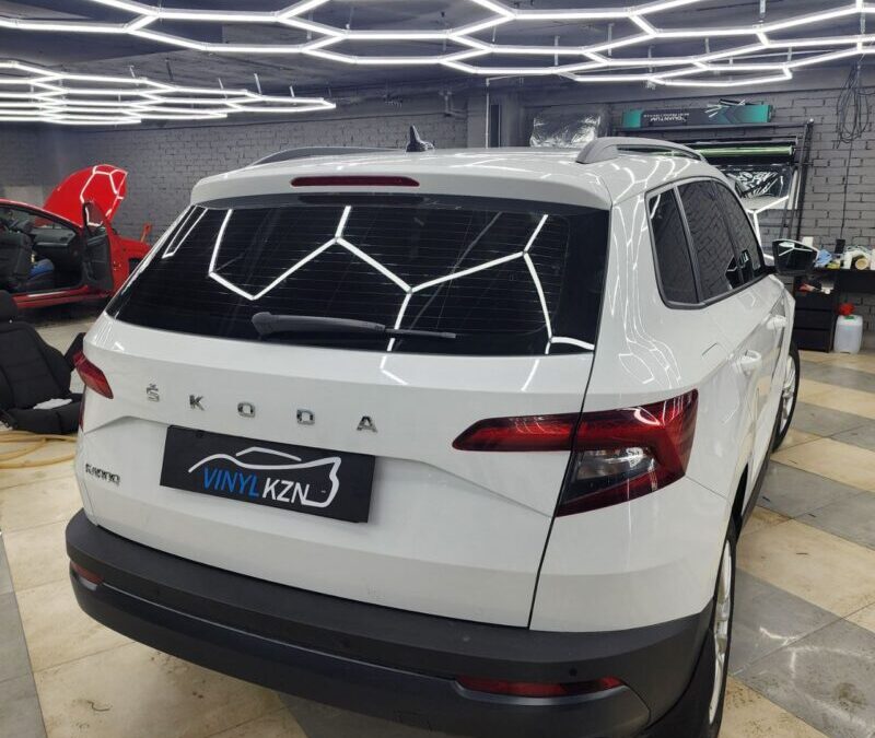Skoda Karoq — установили электропривод крышки багажника