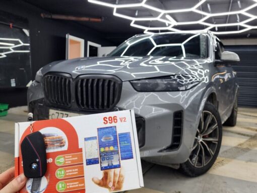 BMW X5 — установили охранный комплекс StarLine S96 GSM