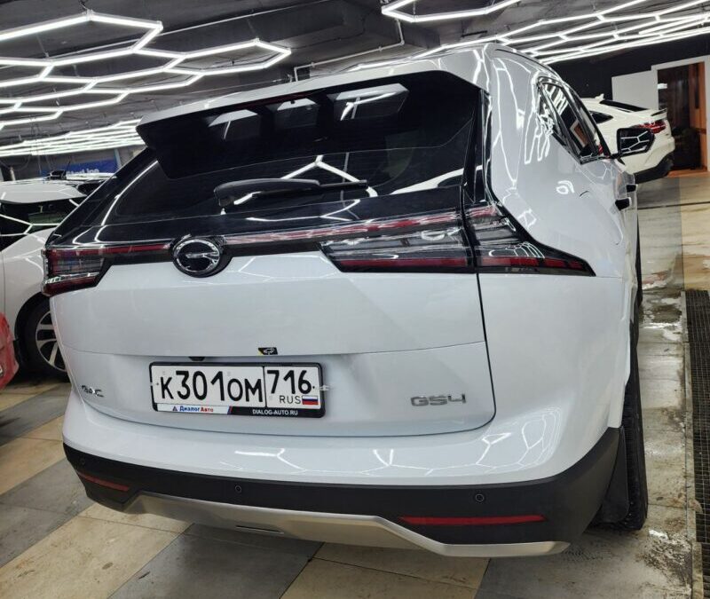 Gac GS4 — Установили электропривод крышки багажника