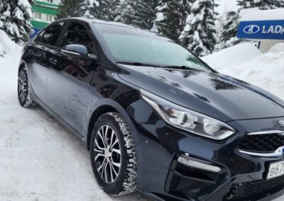 Kia Cerato — полировка кузова авто, тонировка стекол