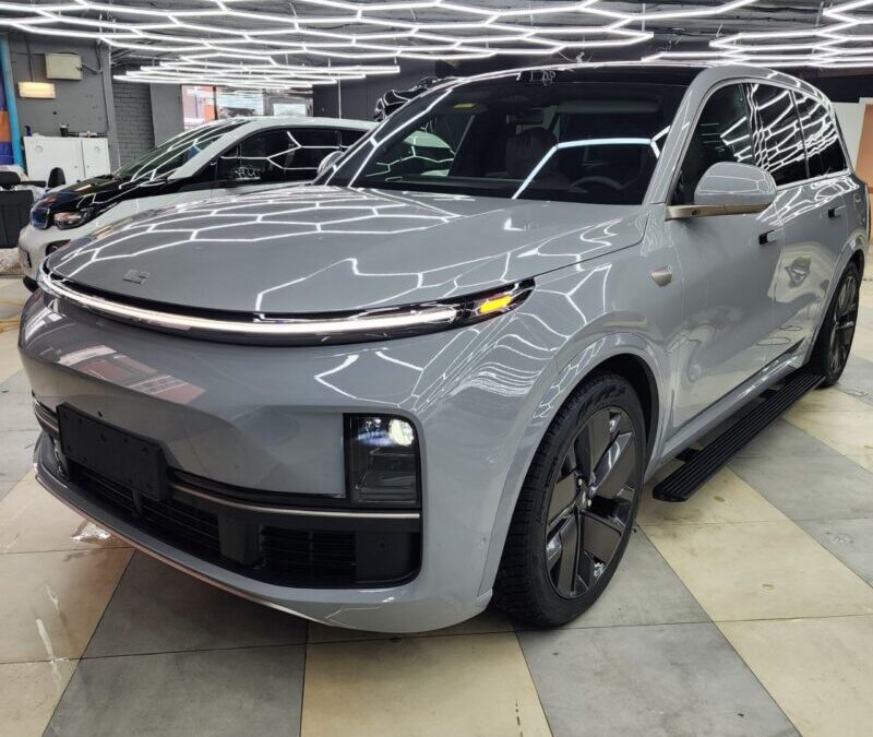 Забронировали весь кузов Lixiang L9 прозрачной полиуретановой плёнкой