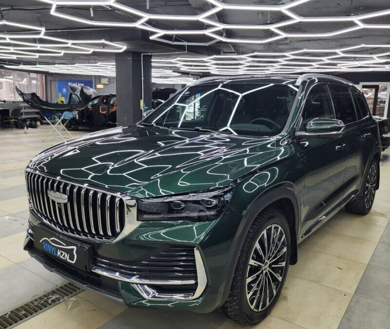 Geely Monjaro — комплексное бронирование кузова, установка защитной сетки