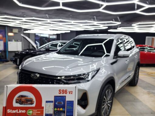 Xcite X-Cross 8 — бронирование кузова, тонировка стекол, установка StarLine S96 GSM