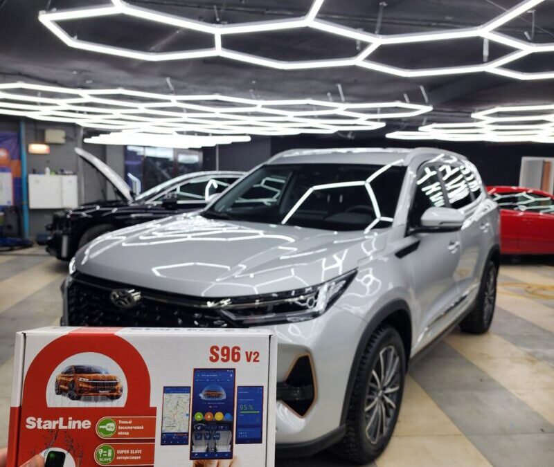 Xcite X-Cross 8 — бронирование кузова, тонировка стекол, установка StarLine S96 GSM