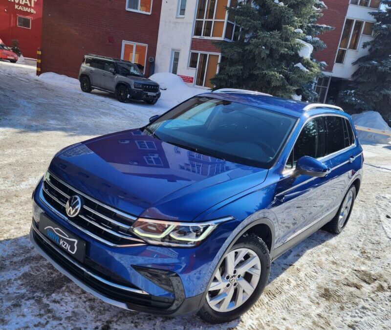 Volkswagen Tiguan — полировка кузова, бронирование пленкой и покрытие керамикой