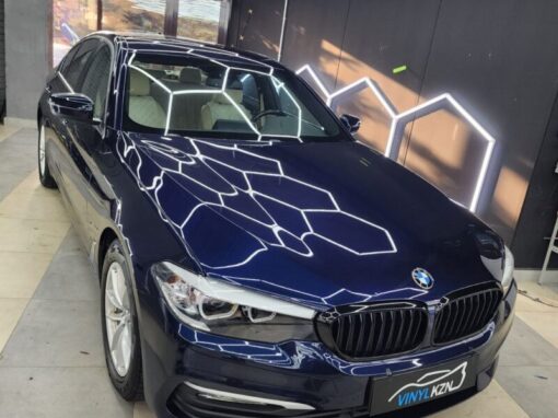 BMW 5 серии G30 — чистка и полировка кузова, покрытие керамикой