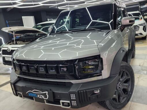 Jetour T2 — комплексное бронирование кузова и лобового стекла