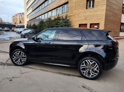 Range Rover Evoque — полировка кузова и нанесение керамики