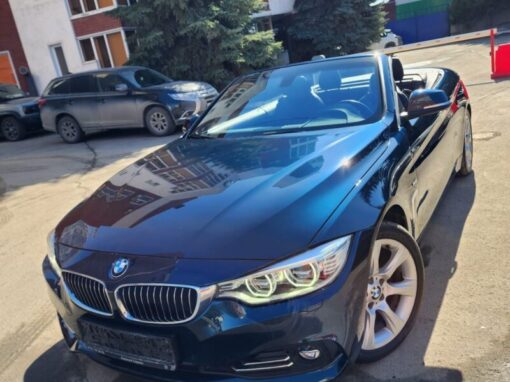 BMW 4 Coupe Cabriolet — полировка кузова и керамика, тонировка стекол и тонировка лобового атермальной пленкой