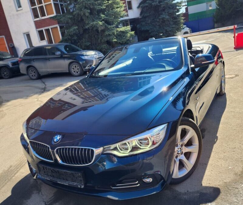 BMW 4 Coupe Cabriolet — полировка кузова и керамика, тонировка стекол и тонировка лобового атермальной пленкой