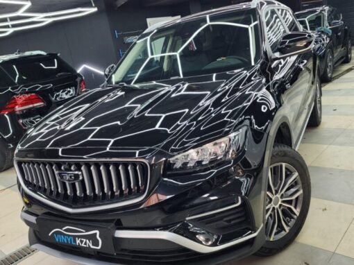 Belgee X70 — бронирование кузова автомобиля и бронирование экранов в салоне