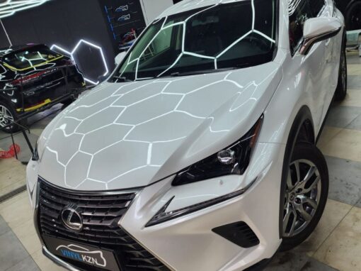 Lexus NX — бронирование основных зон риска передней части авто