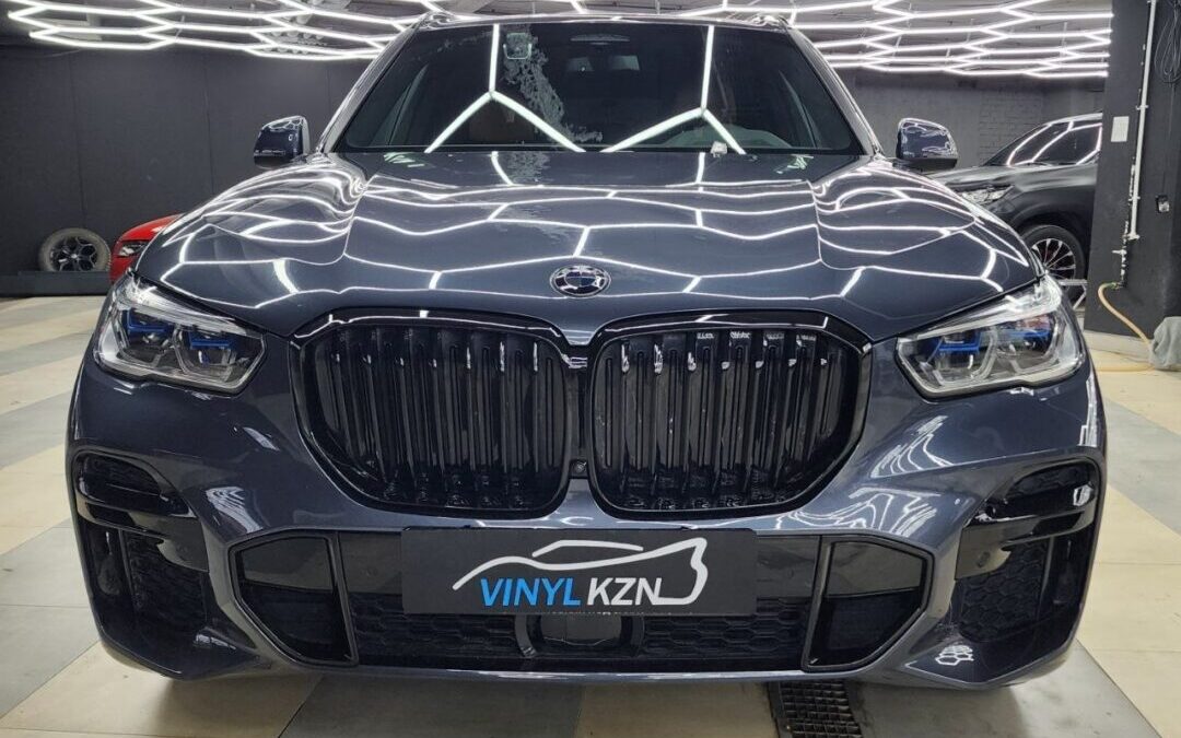 BMW X5 G05 — бронирование кузова и антихром
