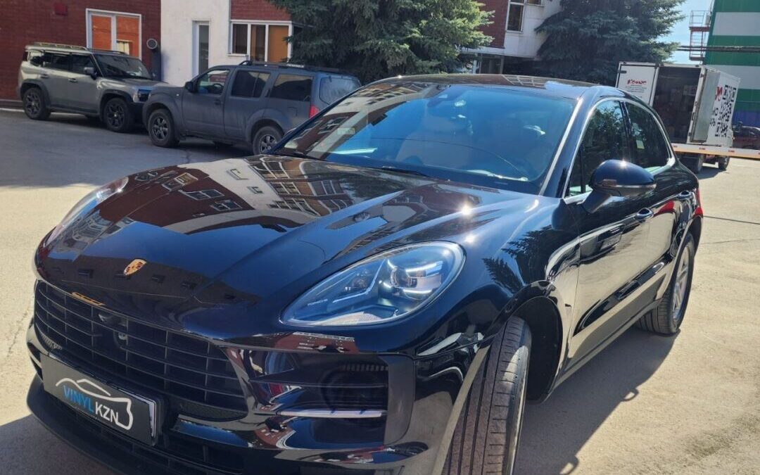 Porsche Macan — полировка кузова и нанесение керамики