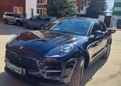 Porsche Macan — полировка кузова и нанесение керамики