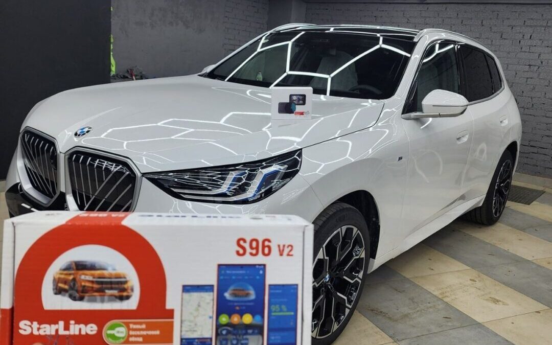 BMW X3 G48 — русификация, установка охранной системы и регистратора