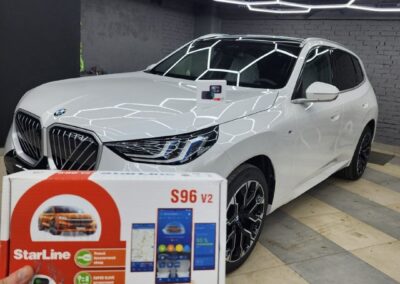 BMW X3 G48 — русификация, установка охранной системы и регистратора