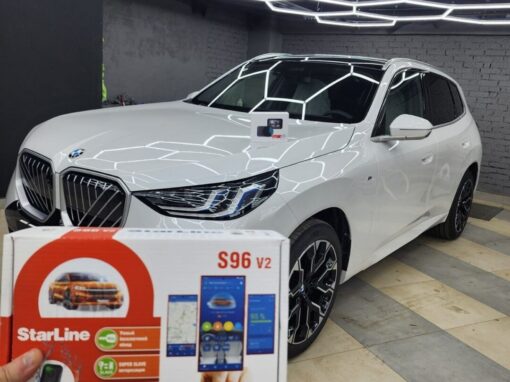 BMW X3 G48 — русификация, установка охранной системы и регистратора