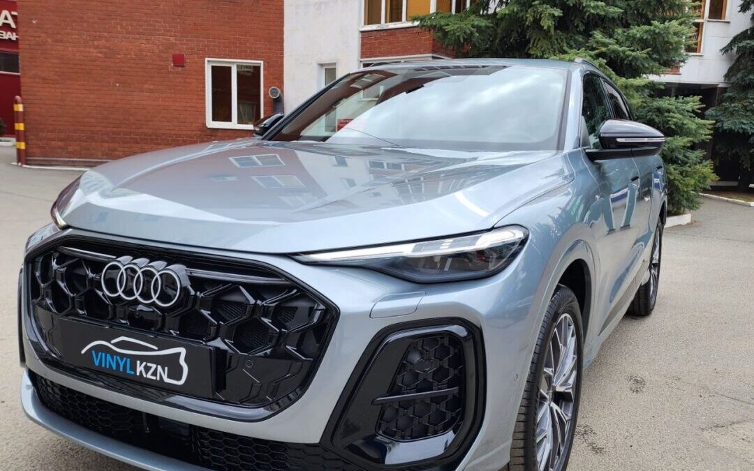 Audi Q5L — полировка и бронирование кузова, бронирование мониторов, нанесение керамики