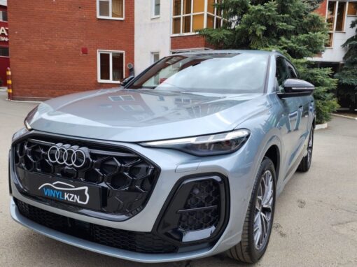 Audi Q5L — полировка и бронирование кузова, бронирование мониторов, нанесение керамики