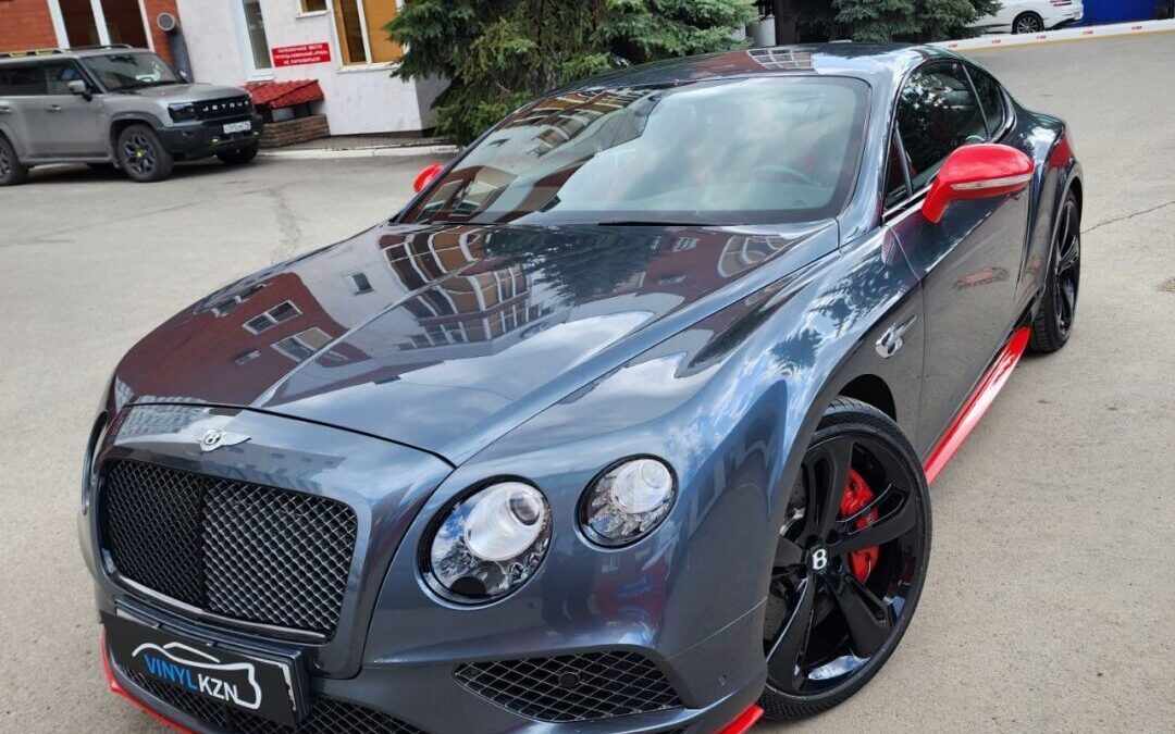 Bentley Continental GT — полировка кузова и керамика, ремонт и покраска дисков