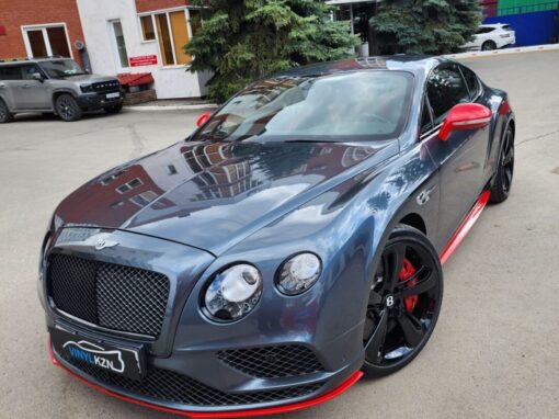 Bentley Continental GT — полировка кузова и керамика, ремонт и покраска дисков