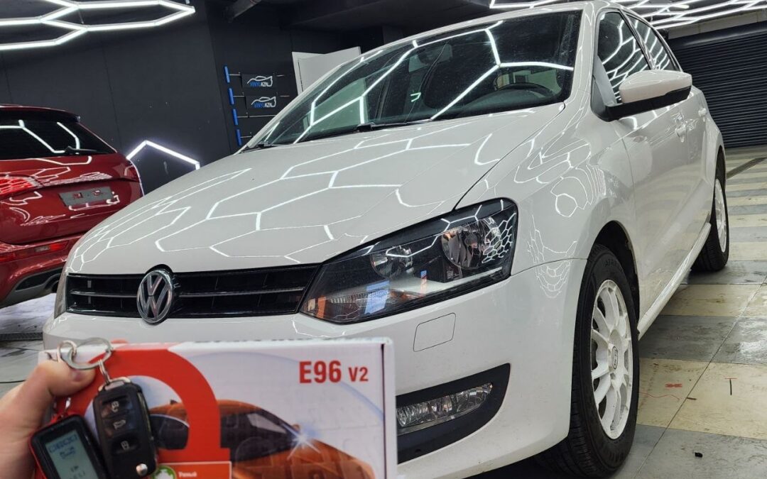 Volkswagen Polo — установили охранный комплекс StarLine E96 GSM Eco