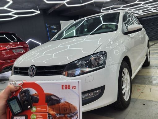 Volkswagen Polo — установили охранный комплекс StarLine E96 GSM Eco