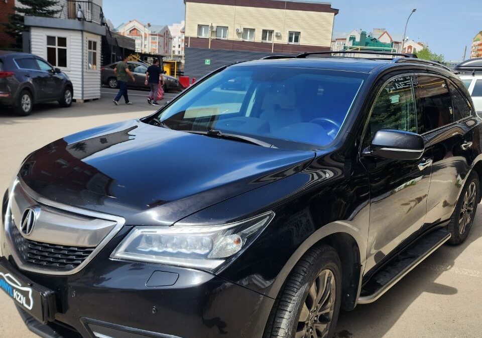 Тонировка лобового стекла автомобиля Acura MDX атермальной пленкой