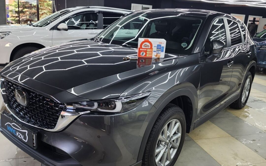 Mazda CX5 — установка StarLine S96 GSM, атермальная тонировка стекол