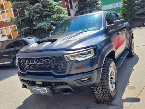 Dodge Ram — бронирование кузова матовой сатиновой пленкой