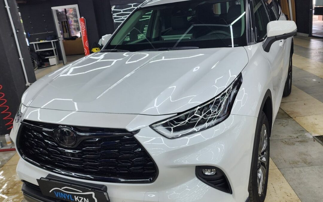 Toyota Highlander — бронирование кузова, антихром, тонировка стекол